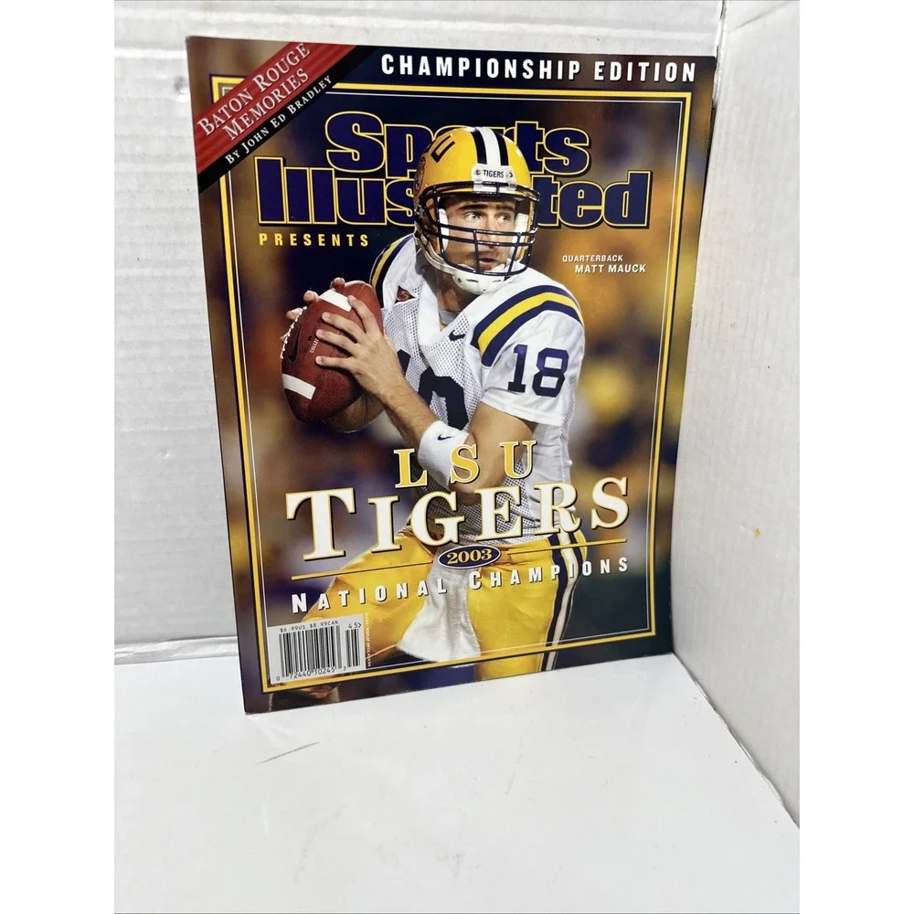 Sports Illustrated 2003 LSU Tigers National Champions Special Edition Matt Mauck
